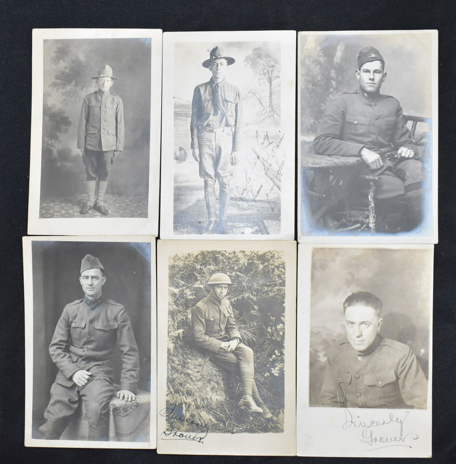6 Postcard Photographs During WW1 (1 of 7)