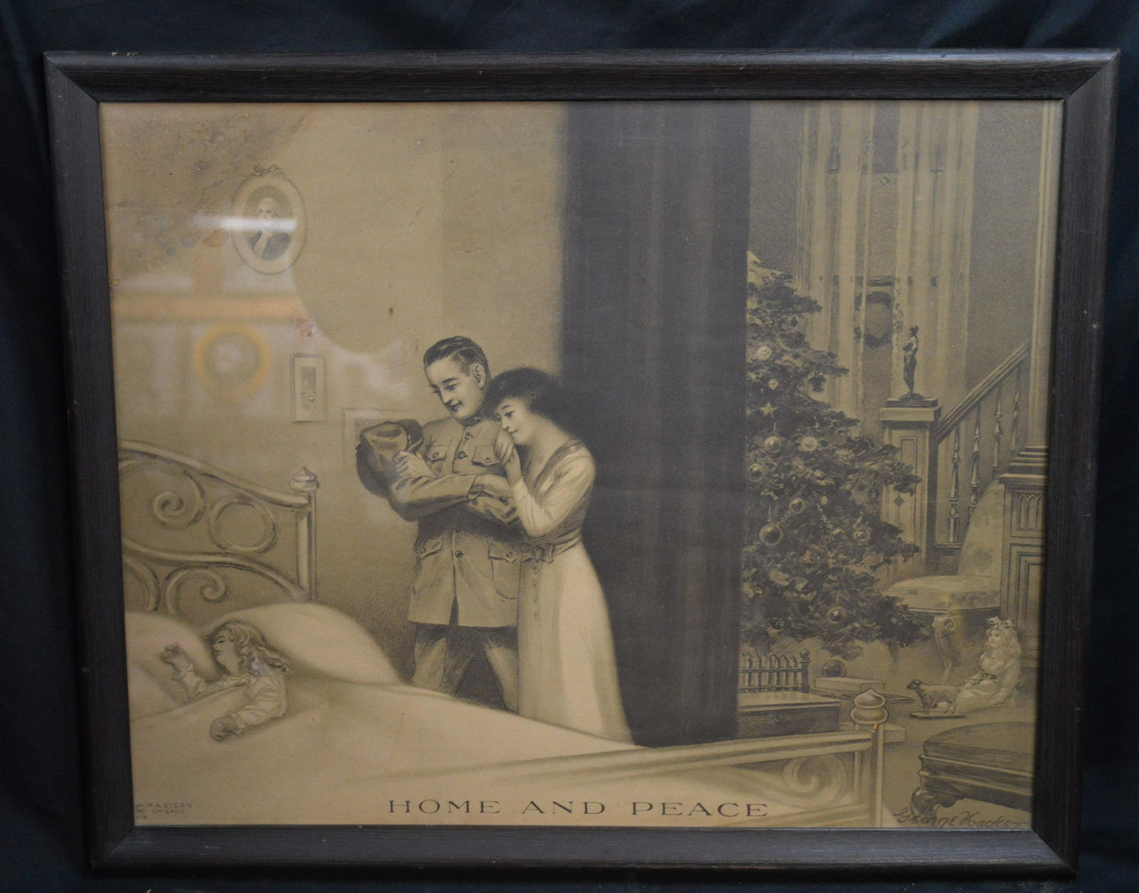 WW1 Framed Picture / Poster (1 of 6)