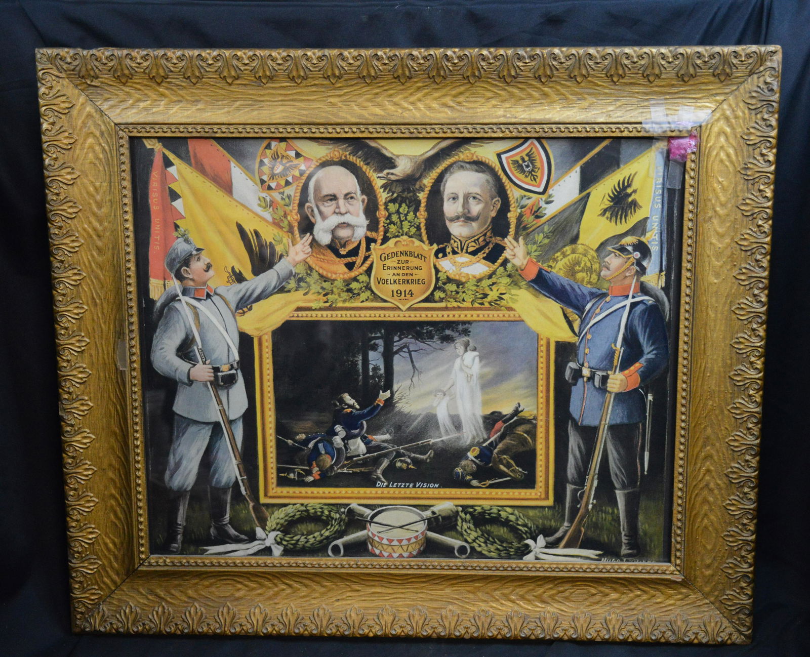 WW1 Framed Picture / Poster (1 of 10)