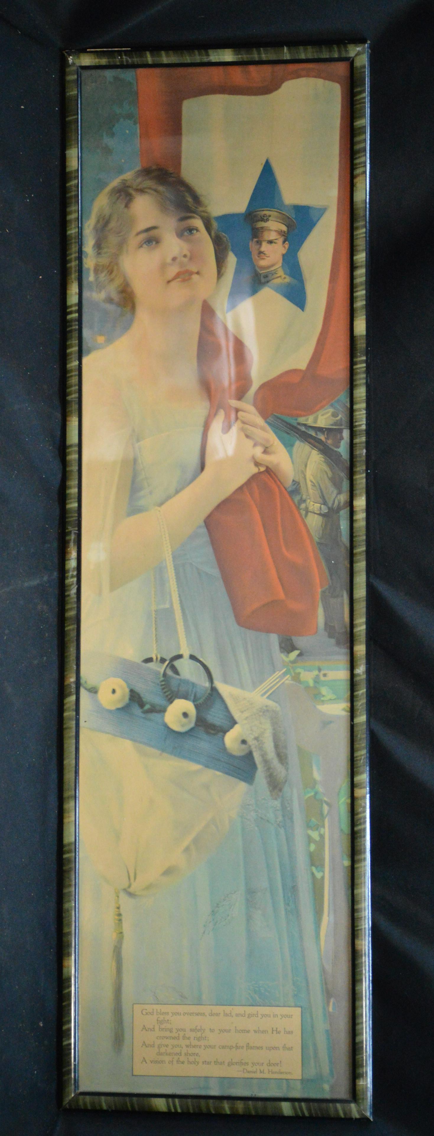 WW1 Framed Picture / Poster (1 of 7)