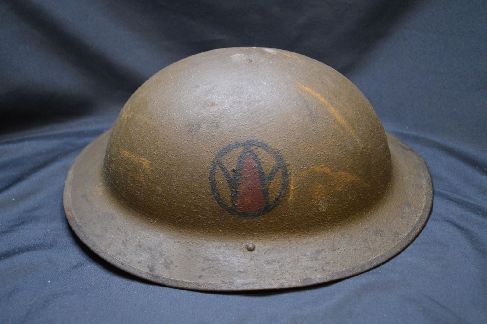Original 1917 WWI US Army 89th Division Doughboy Steel (1 of 8)
