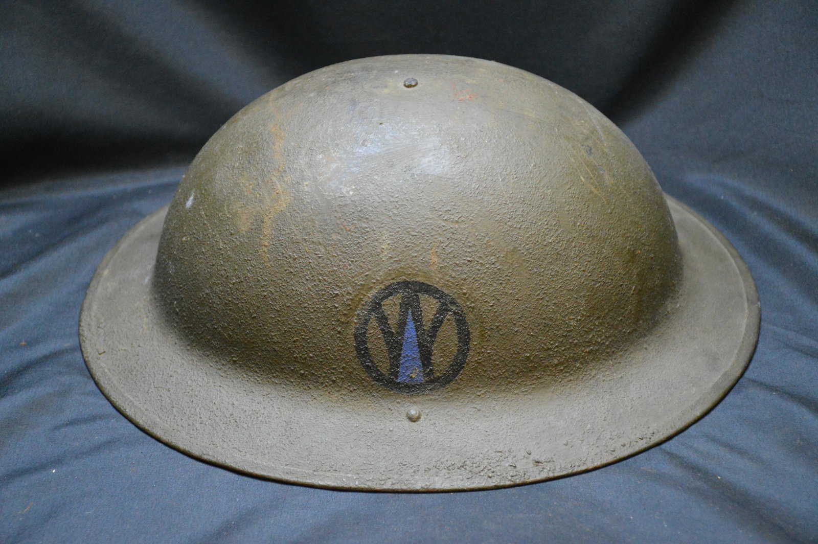 Original 1917 WWI US Army 89th Division Doughboy Steel (1 of 7)