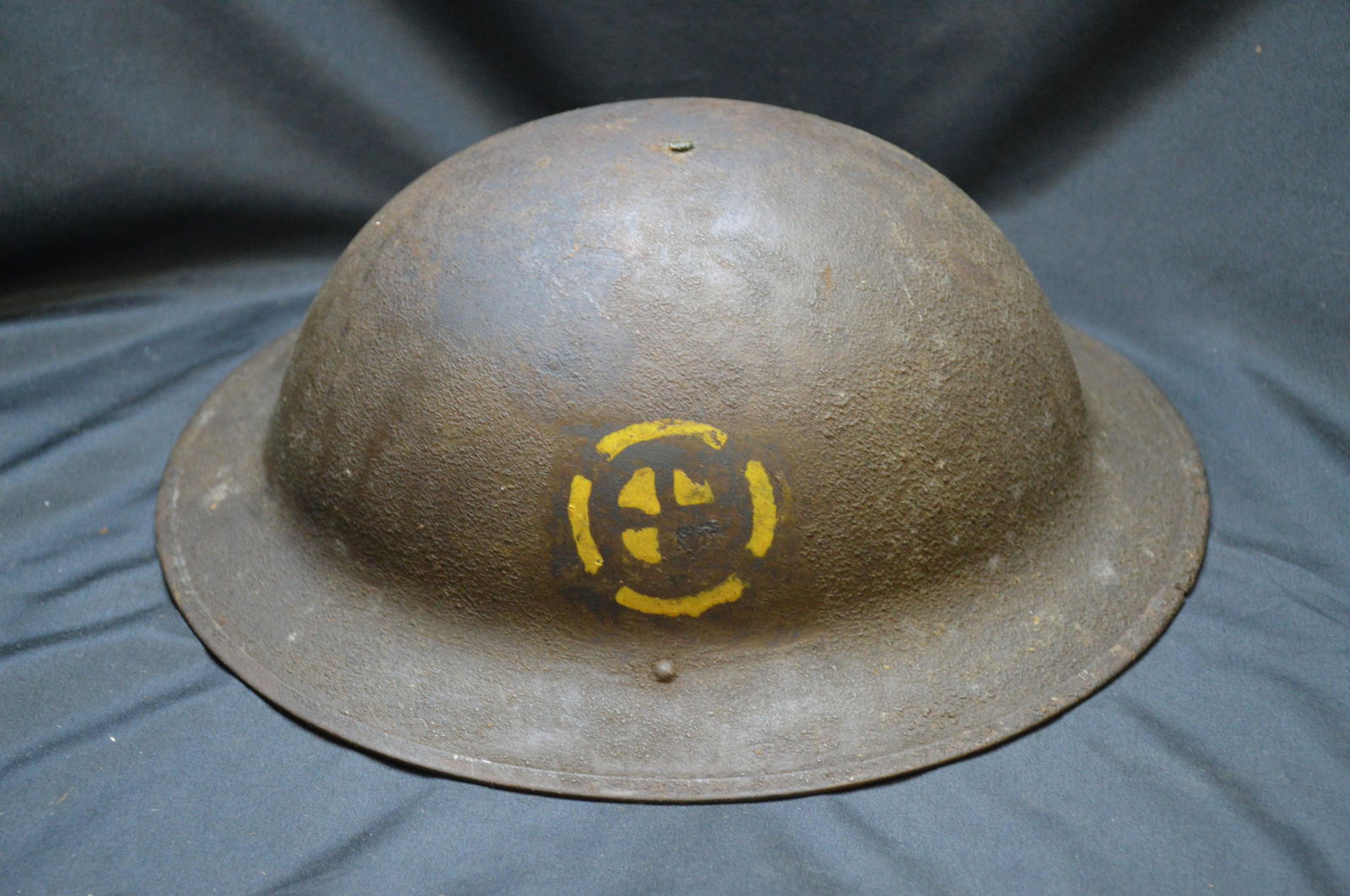 Original 1917 WWI US Army 35th Division Doughboy Steel (1 of 8)