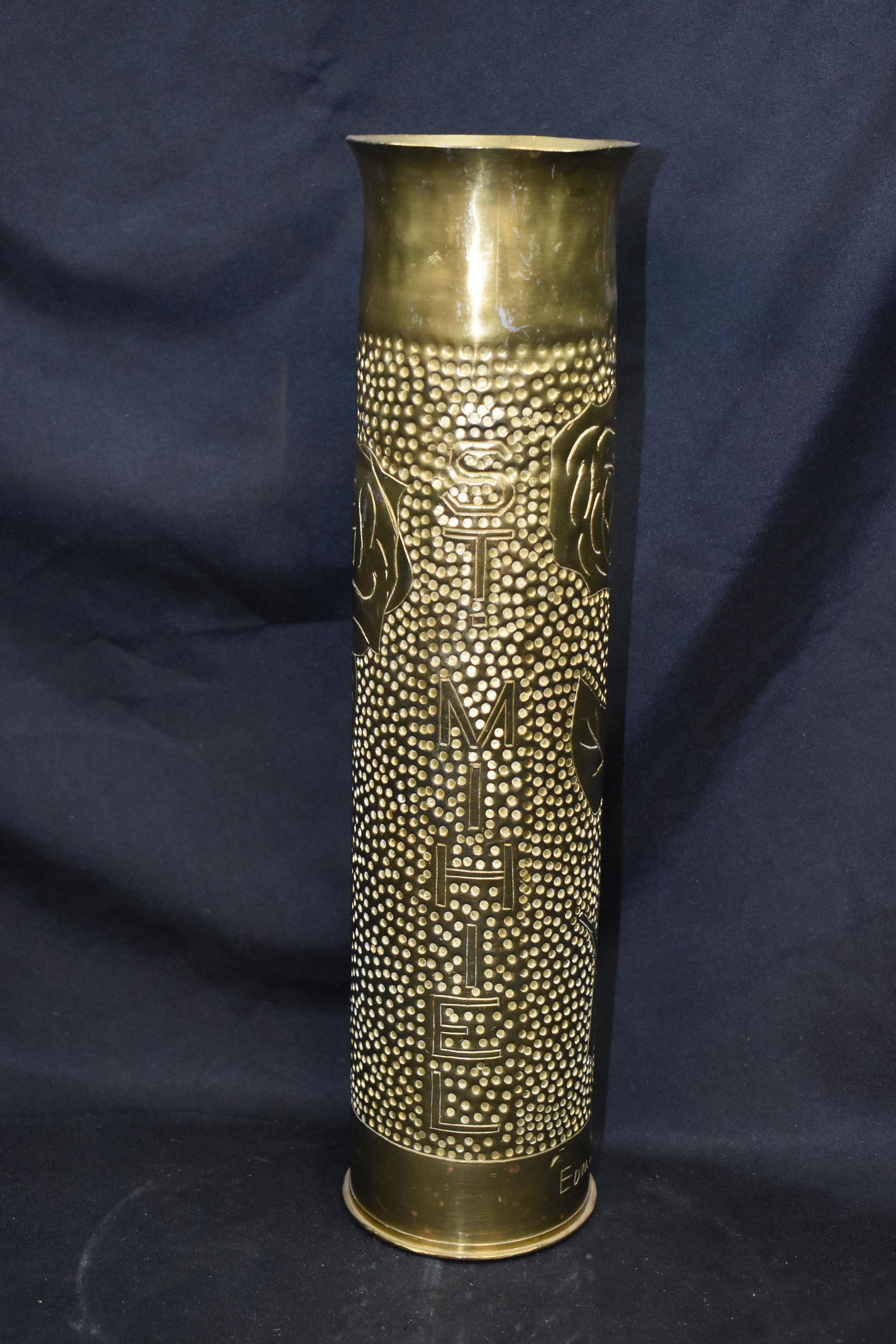 1917 75 MM Trench Art Mortar Shell Casing (1 of 8)