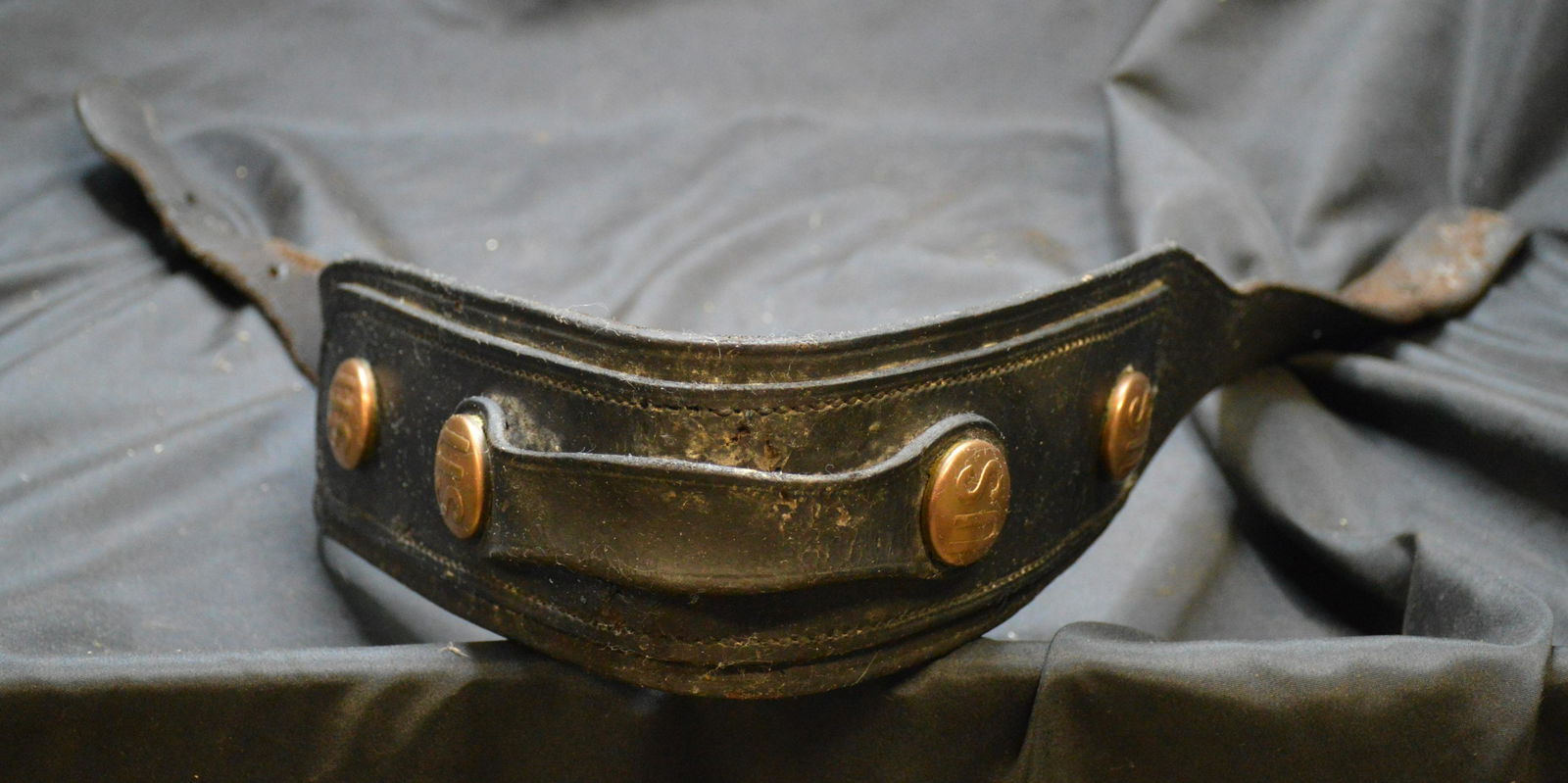 WW1 US Horse Harness Back Band used for Army Escort (1 of 5)