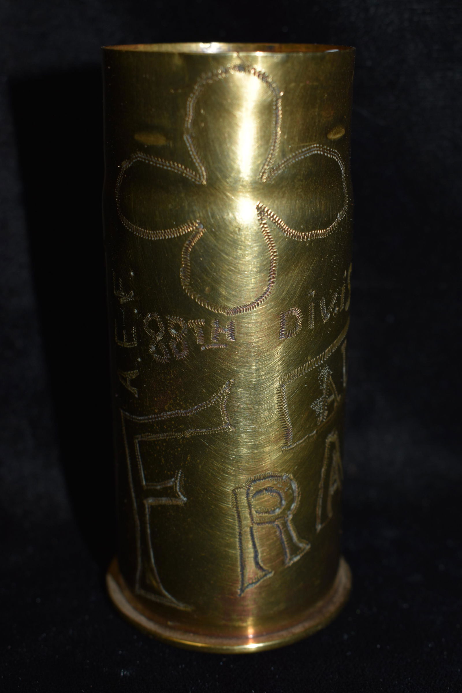 1918 WW1 88th DIV ALSACE Trenc Art 37MM Casing (1 of 5)