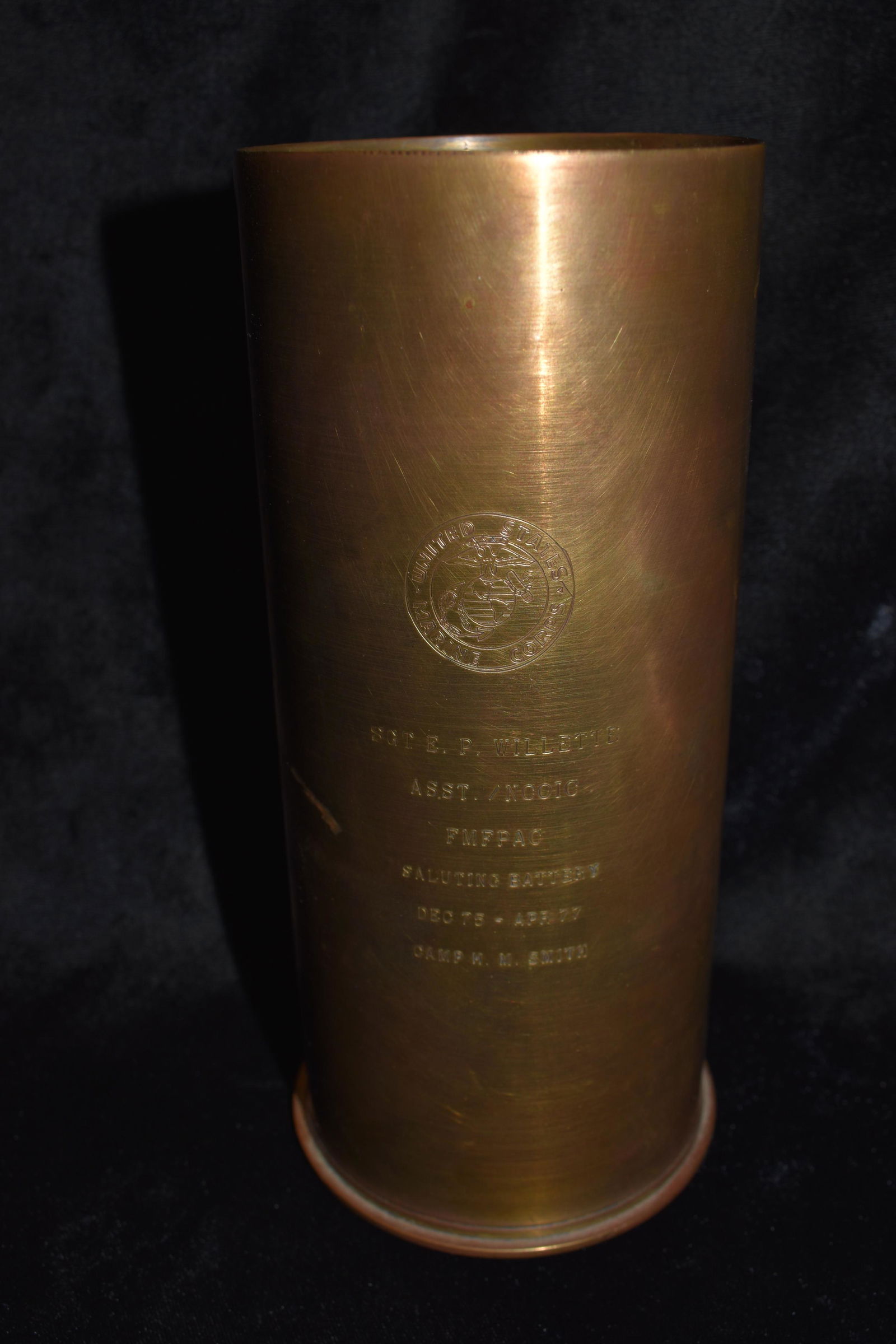 1961 75MM M18 United States Marine Corp Award (1 of 4)
