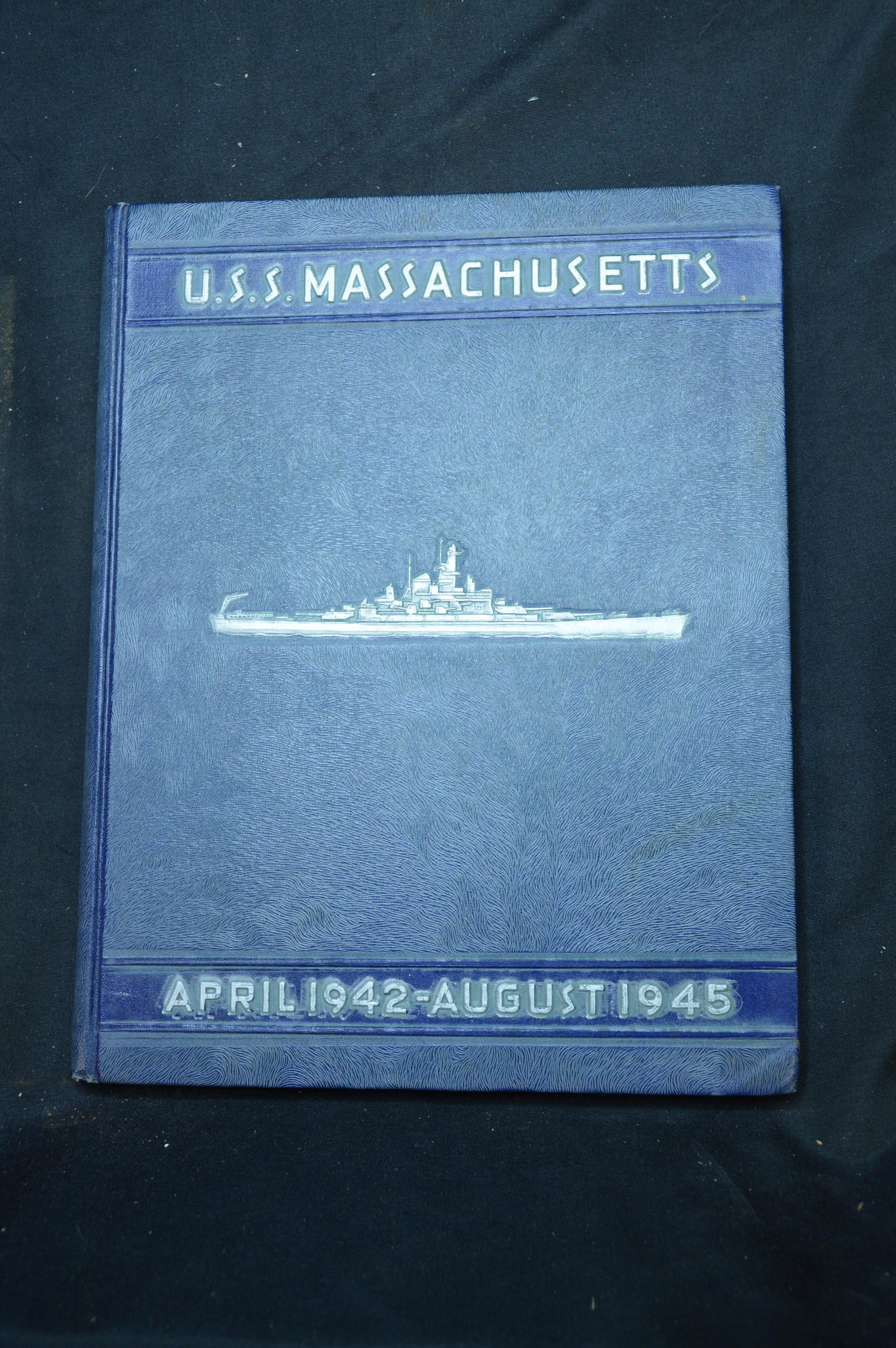 A Pictorial History of The U.S.S. Massachusetts: Pictures and information of the ship and its crew during WW2. Hardcover book in great condition.