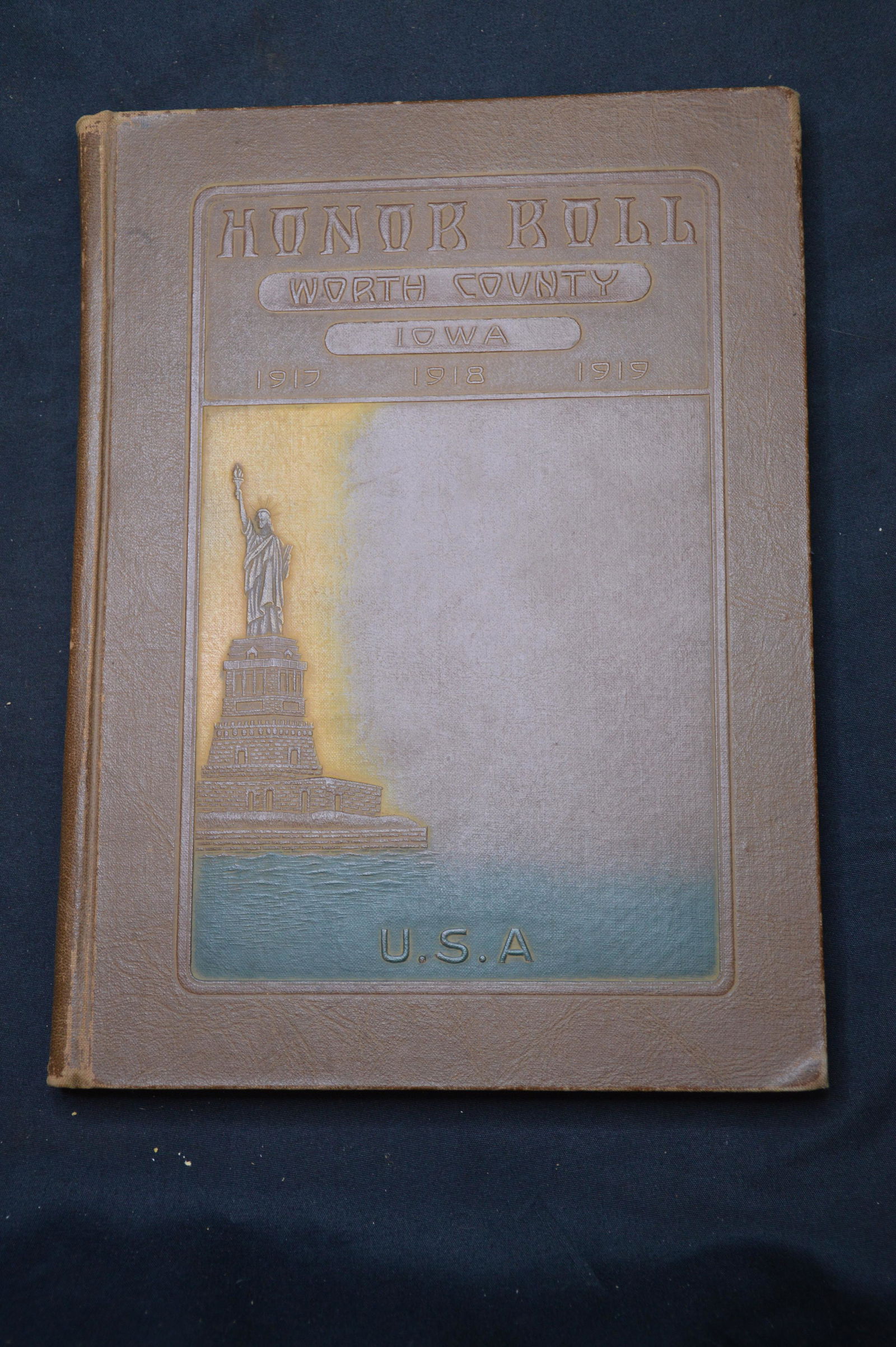 Honor Roll Worth County Iowa 1919 (1 of 7)