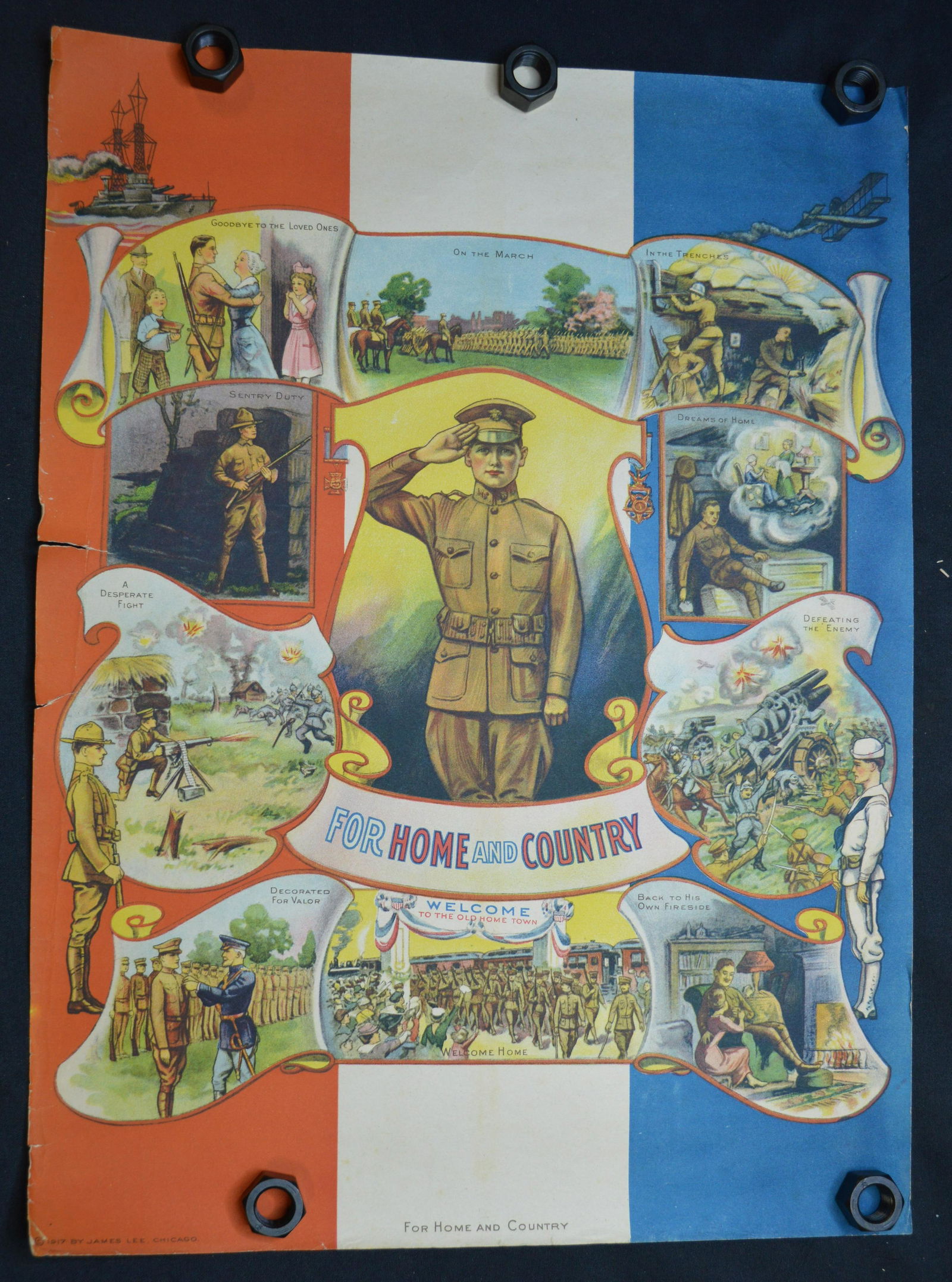 WW1 For Home and Country Poster (1 of 6)