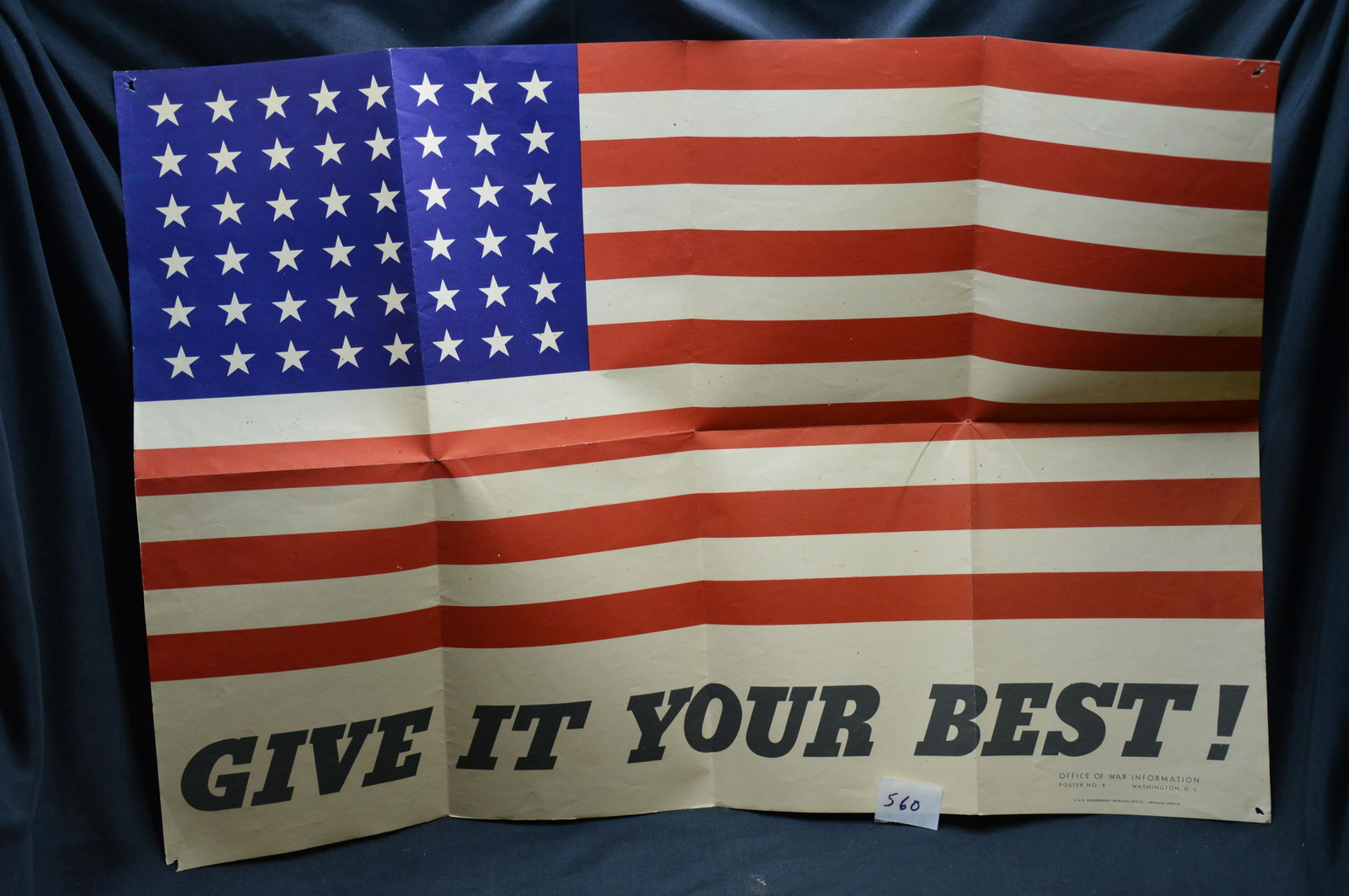 WW2 Poster Give It Your Best! (1 of 6)