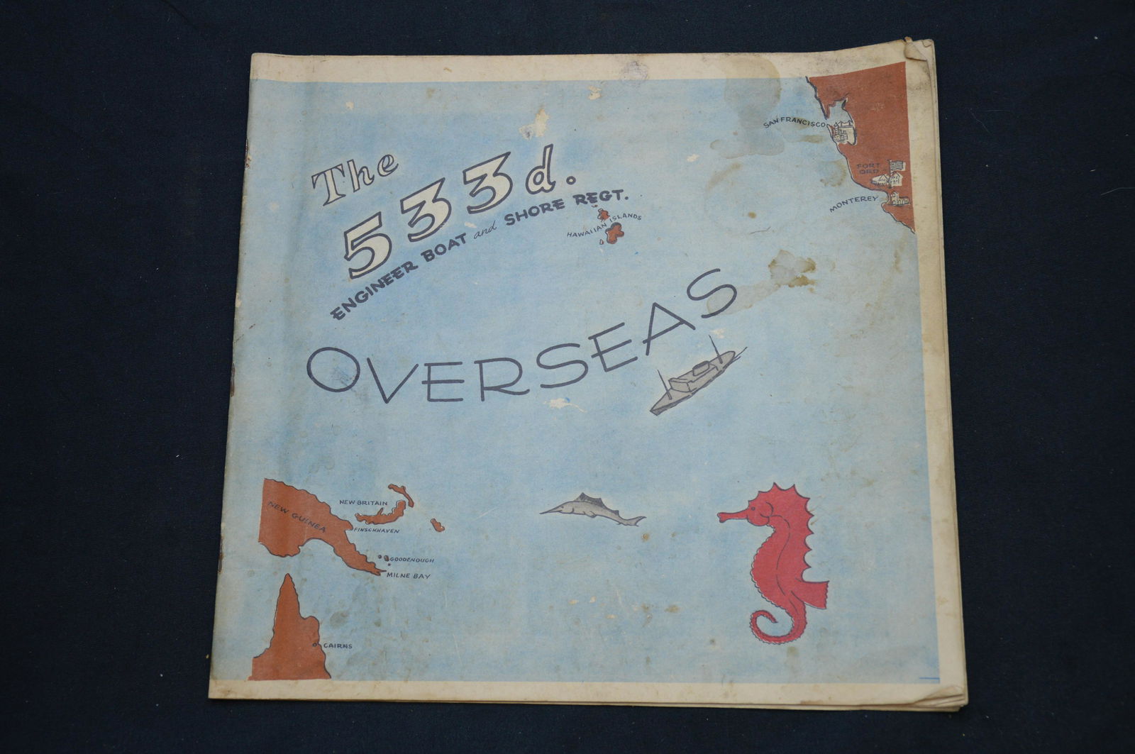 The 533d. Engineer Boat and Shore Regt. Overseas. (1 of 4)