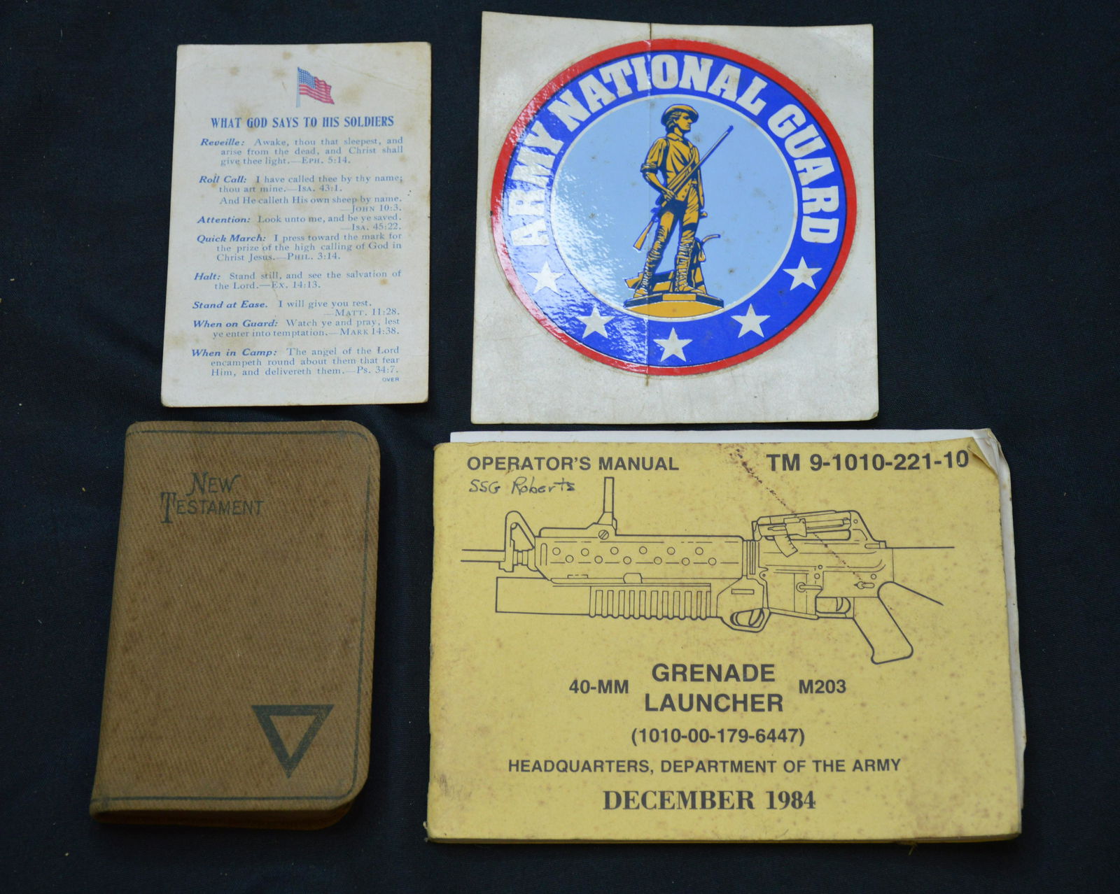 Group of Military Books and Misc. (1 of 6)