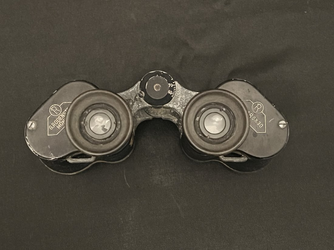 Rodenstock Munich Gemar 6x30 binoculars ww2: This is a binoculars Gemar 6x30 from Rodenstock Munich. Company Rodenstock was founded 1877 in Würzburg / Germany and manufactured first barometer, lenses, scales and measuring instruments. Optical d