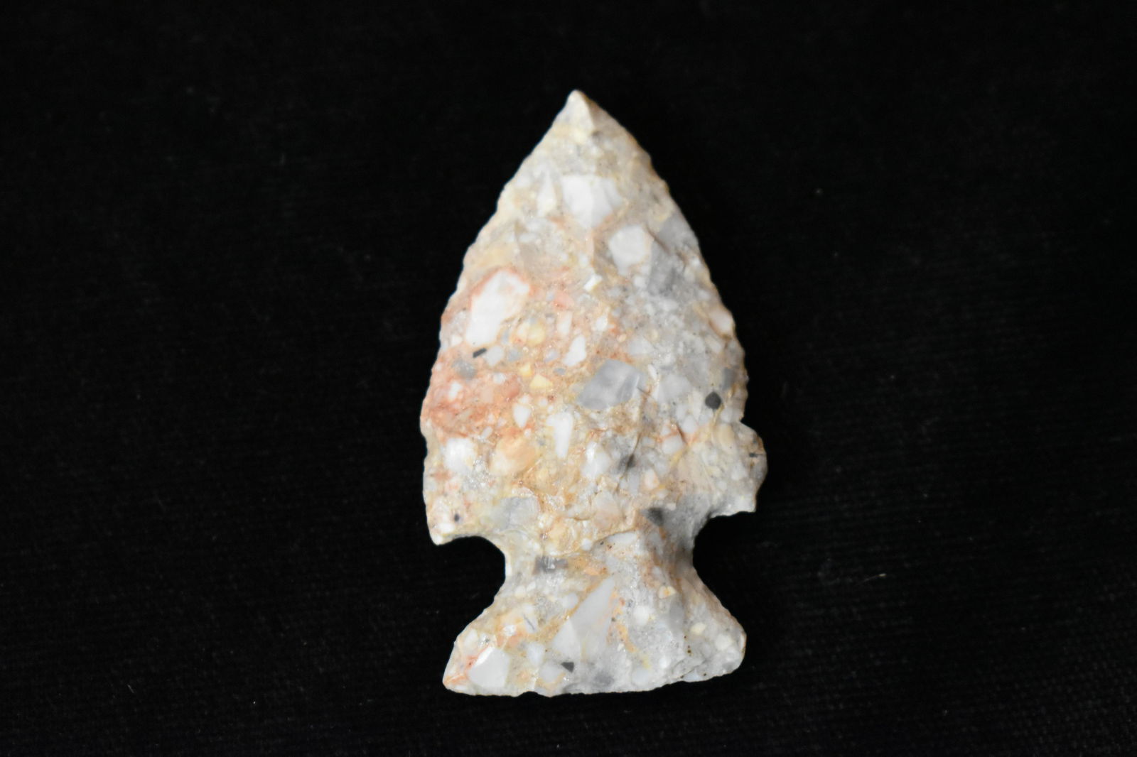 1 3/4" Spectacular Conglomerate Ensor Arrowhead (1 of 5)