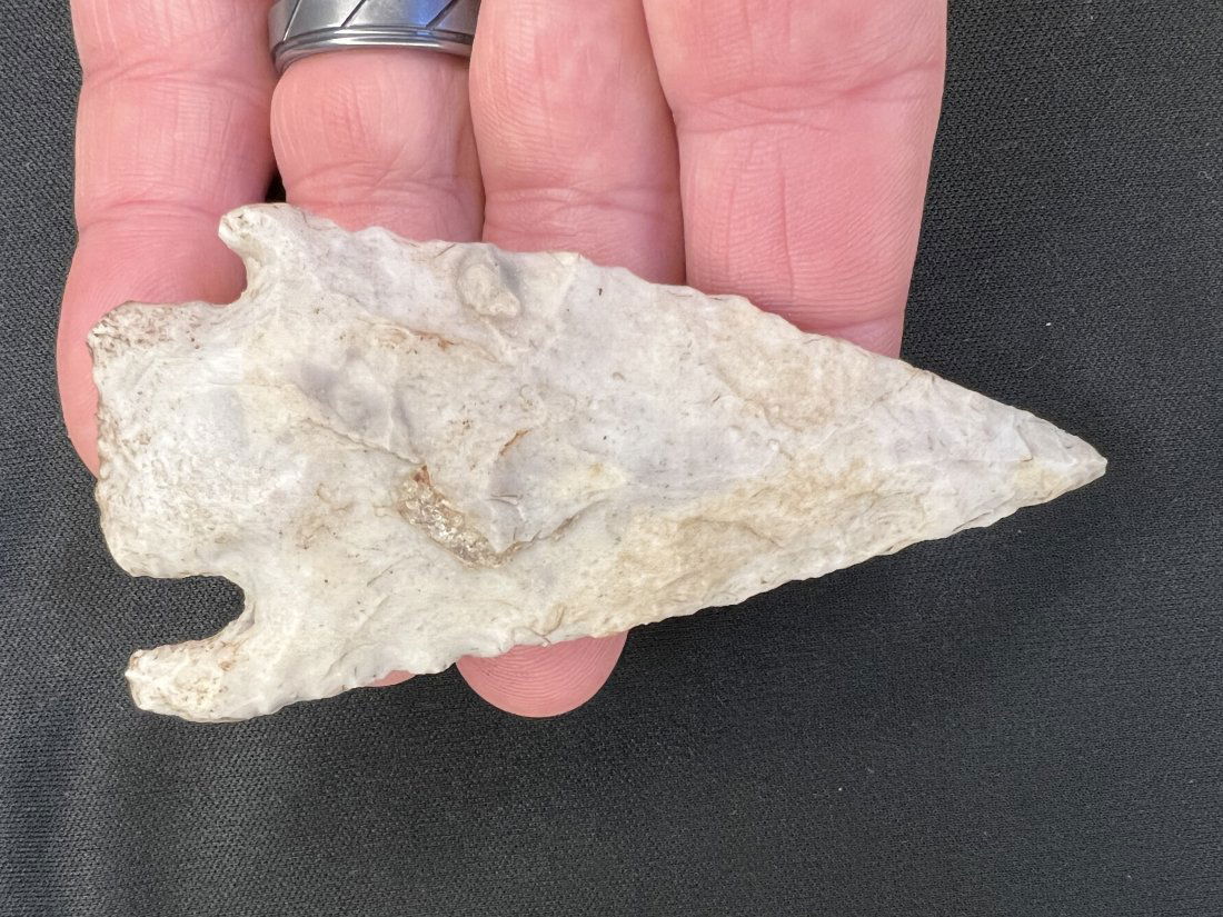 3 13/16" Etley Arrowhead w/coa (1 of 9)