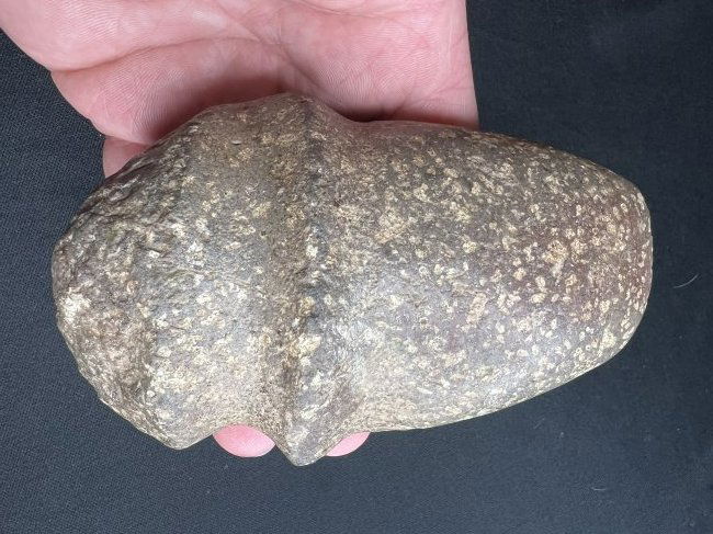 4 11/16" Porphory 3/4 Raised Groove Axe (1 of 7)