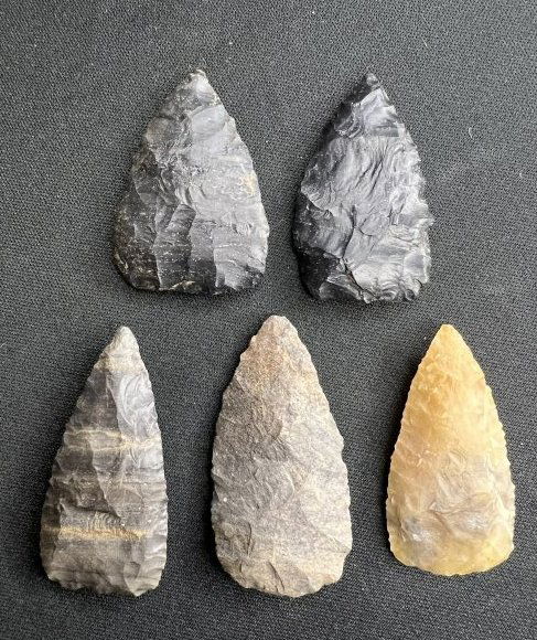 5 Covington Arrowheads (1 of 4)