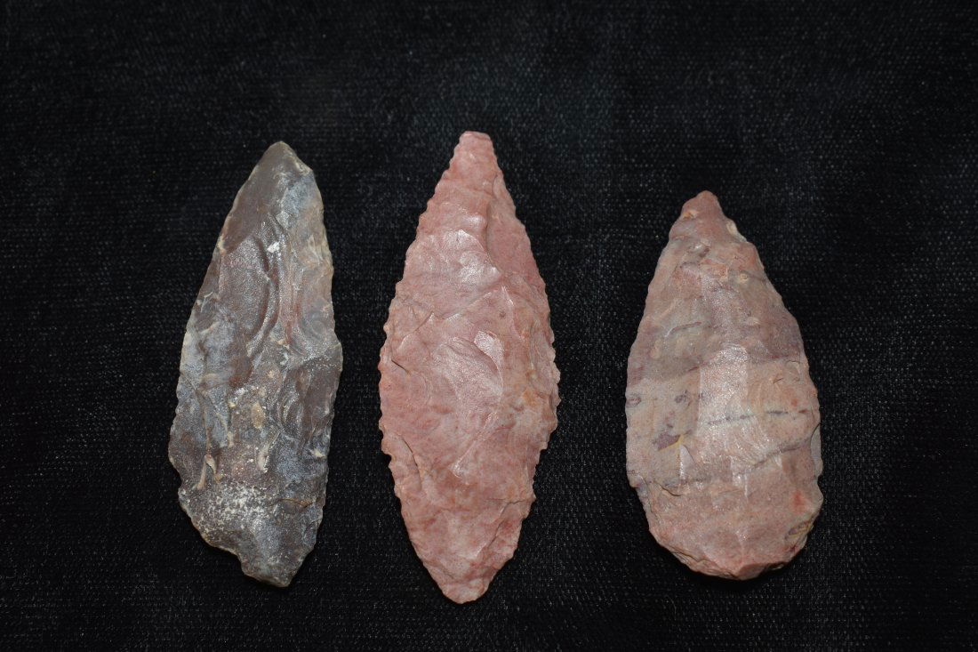 3 Arrowheads from Kentucky (1 of 3)