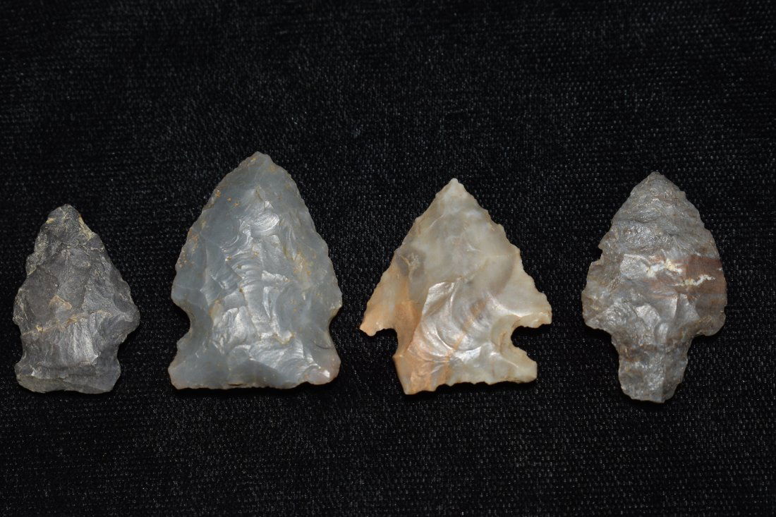 4 Arrowheads found in Ohio (1 of 3)