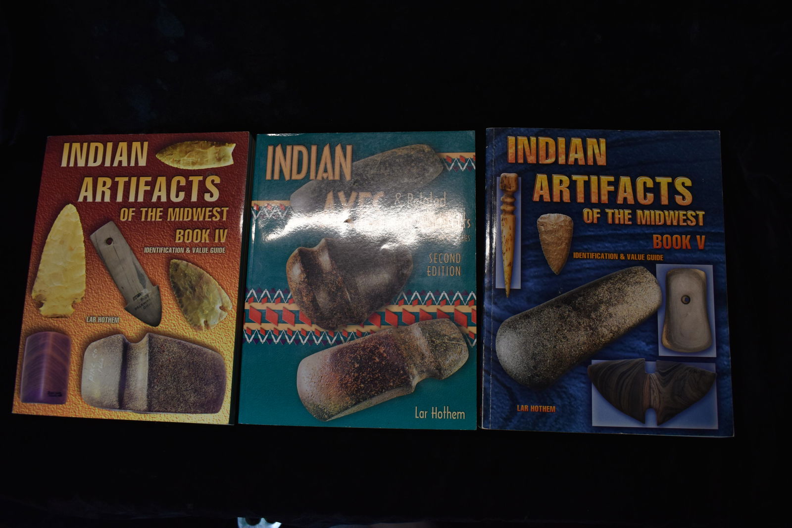 3 Lar Hothem Artifact Books (1 of 2)