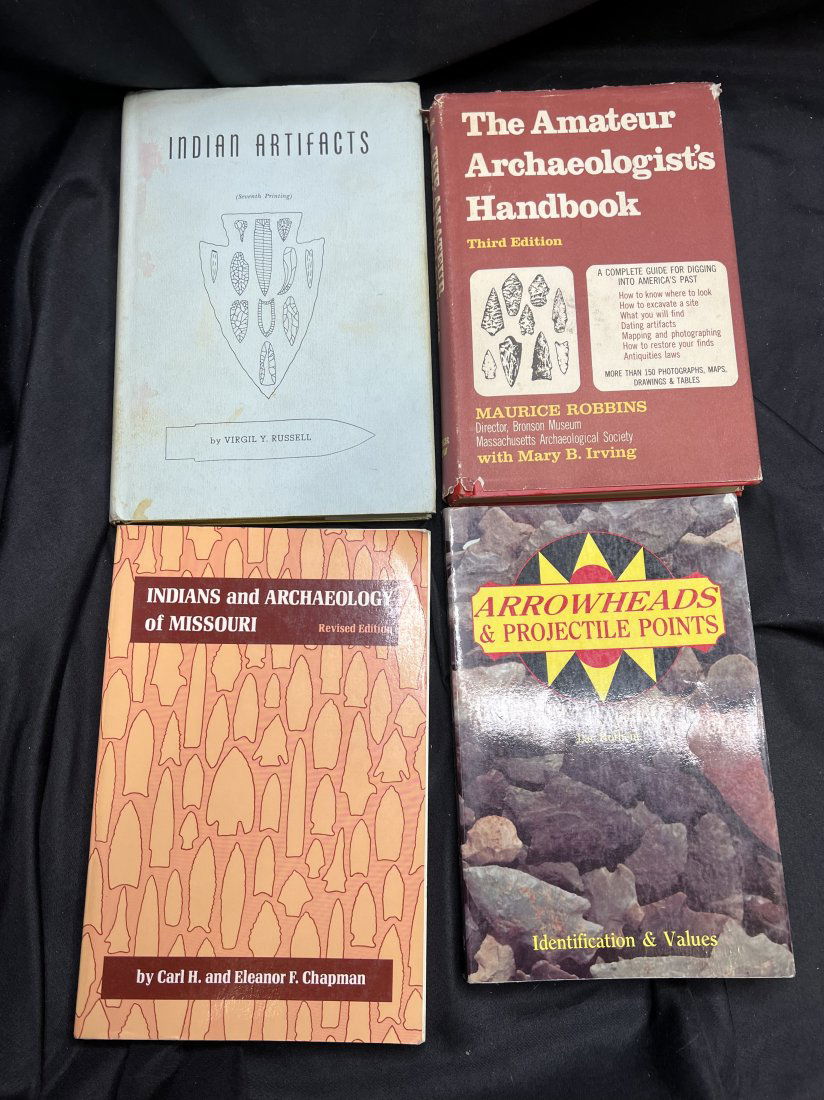 Group of 4 Indian Artifact Books (1 of 5)