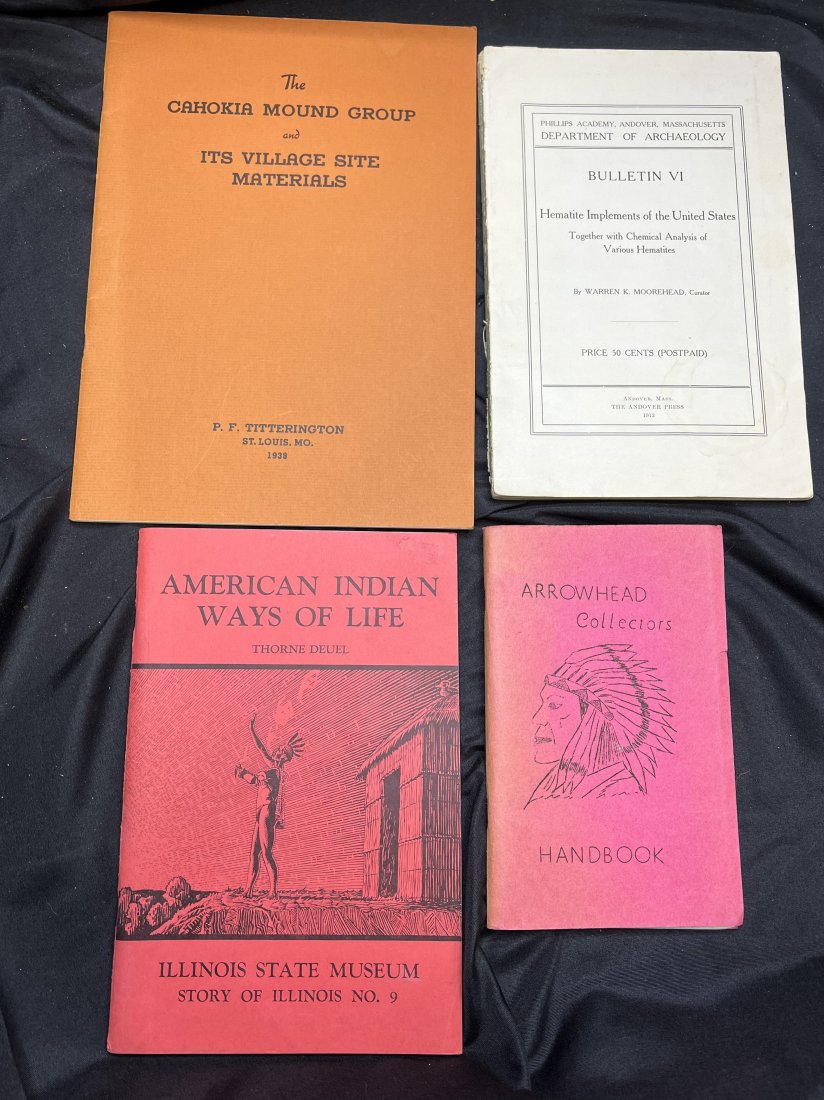 Group of 4 Indian Artifact Books (1 of 5)