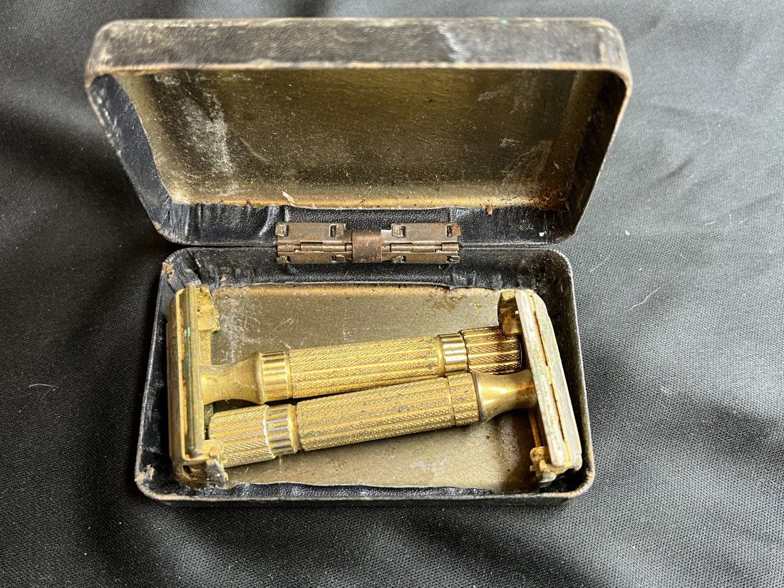 Antique Vintage 1900s Brass Collectible Gillette (1 of 3)