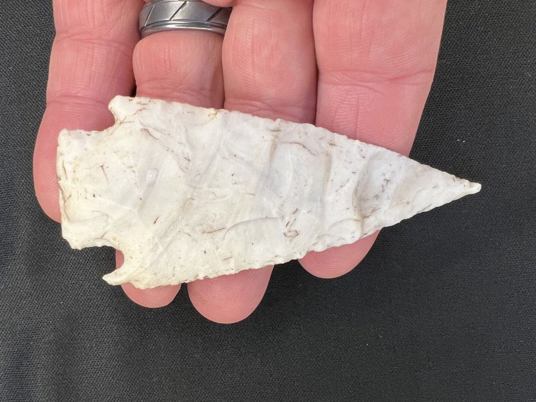 3 5/8" Etley Arrowhead w/2 coa's (1 of 12)