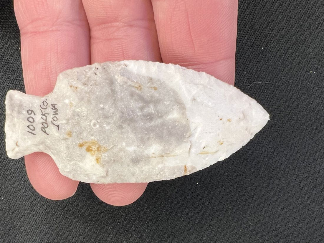 2 7/8" Table Rock Arrowhead w/2 coa's (1 of 12)
