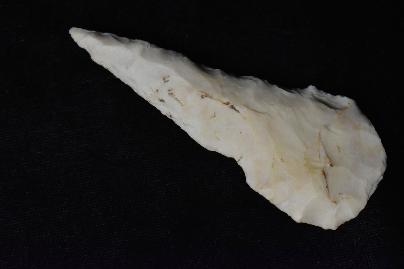 3 3/8" Burlington Knuckle Dagger or Perforator: 3 3/8" Burlington Knuckle Dagger or Perforator found by William Schlosser in Marshall County, IL in the first half of the 1900's.