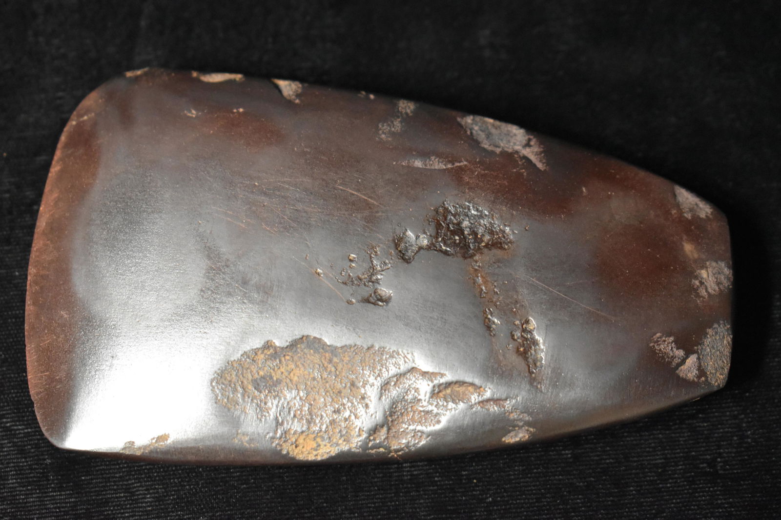 4 3/4" Phenominal Hemitite Celt (1 of 7)