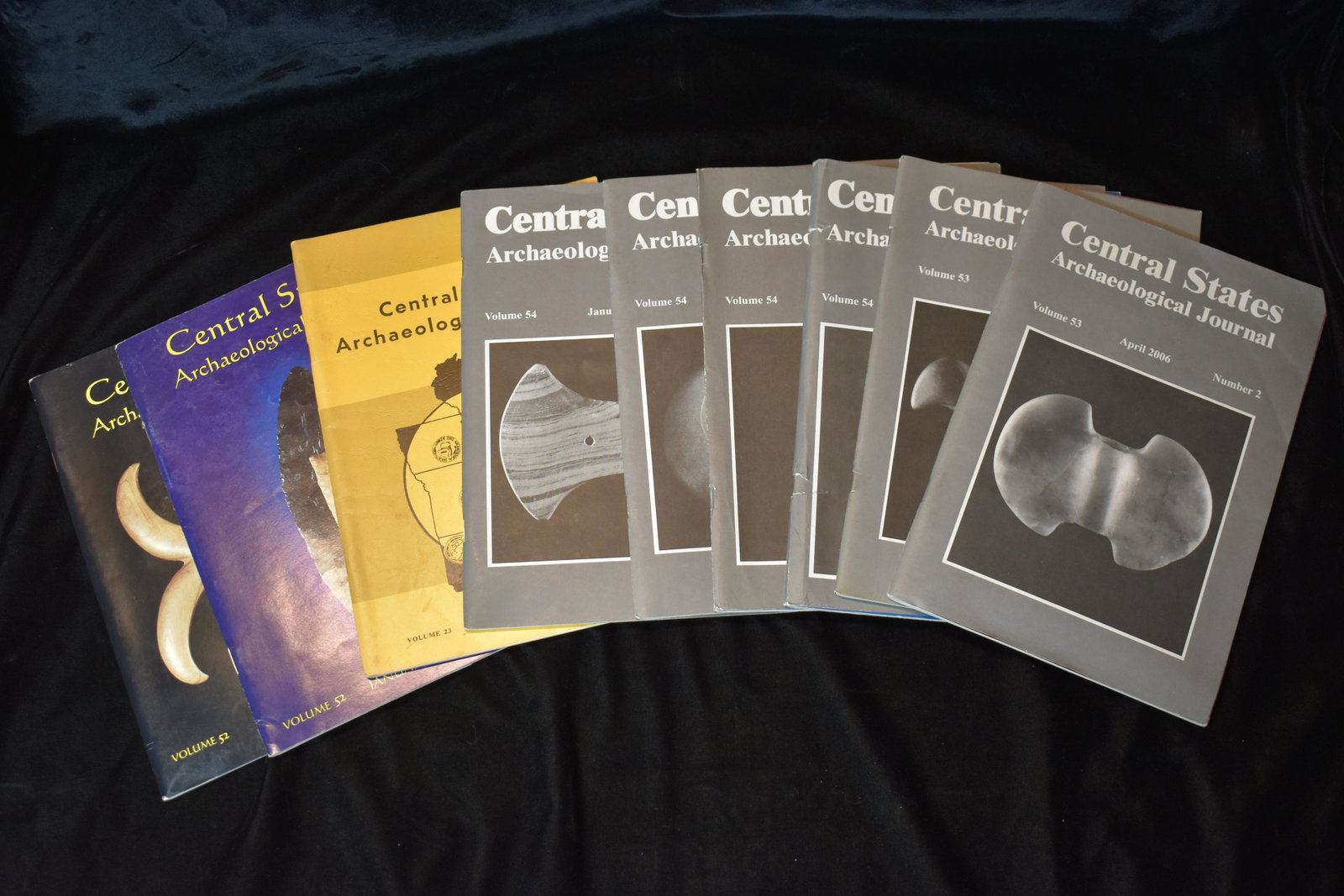 2007 Central States Complete Set w/5 other Volumes: 2007 Central States Complete Set w/5 other Volumes. The other 5 include April 2006, October 2006, January 2005, April 2005 and January 1976. All are in good to excellent condition. Book Ends Not inclu