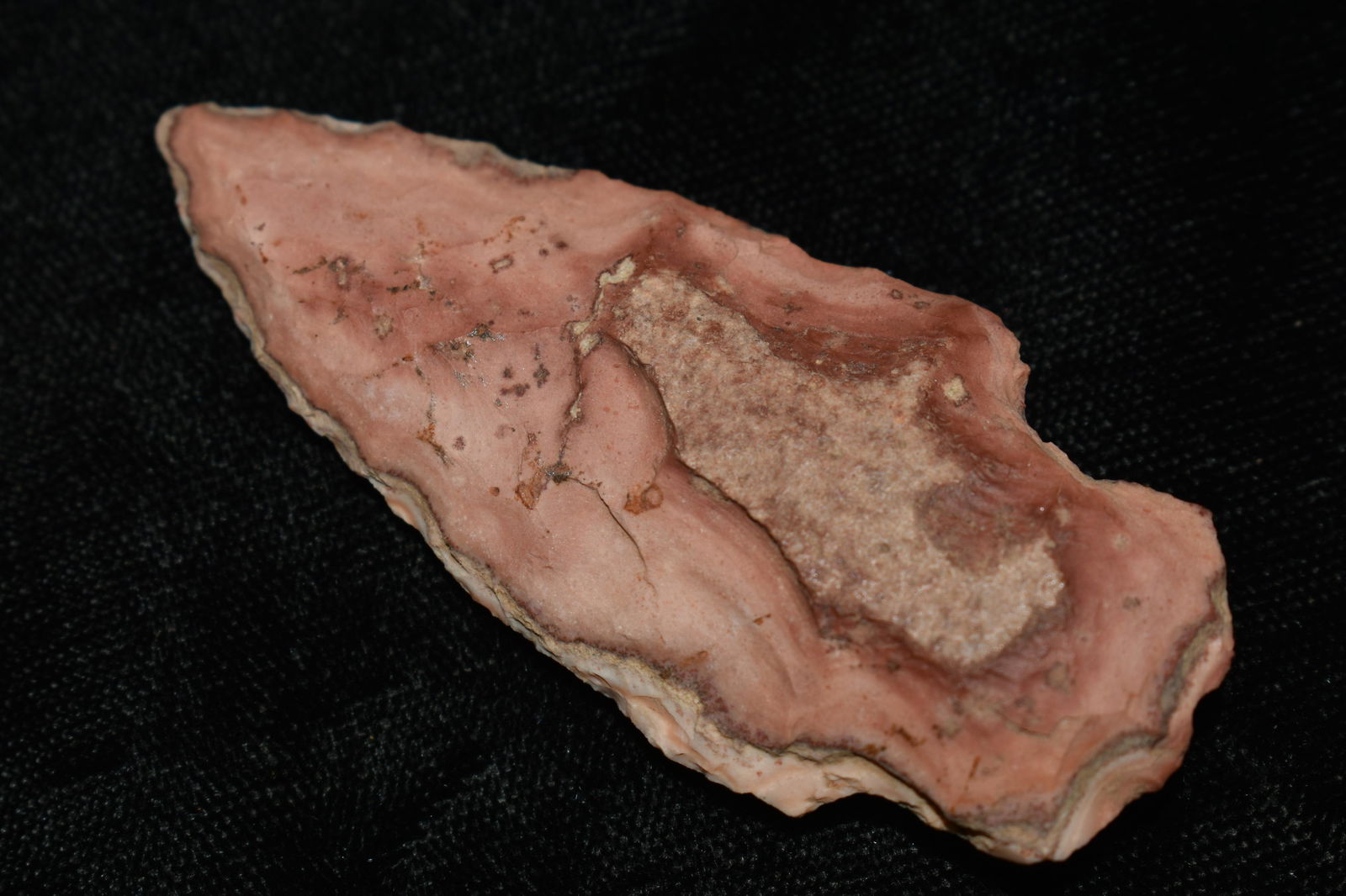 2 7/16" Colorful Woodland Arrowhead Found by M. R. Clark in Franklin Co., MO Near the St Johns (1 of 3)