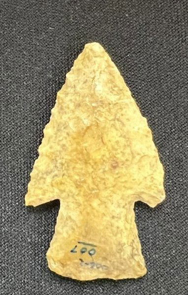2 1/16" Hardin Arrowhead Found in Cass Co. IL. (1 of 4)
