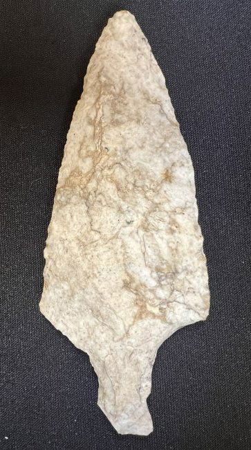 Ashtabula 5 1/4" Amazing Size Found in Hancock Co. Ohio.  Ex: J.G. Braecklein collection. (1 of 4)