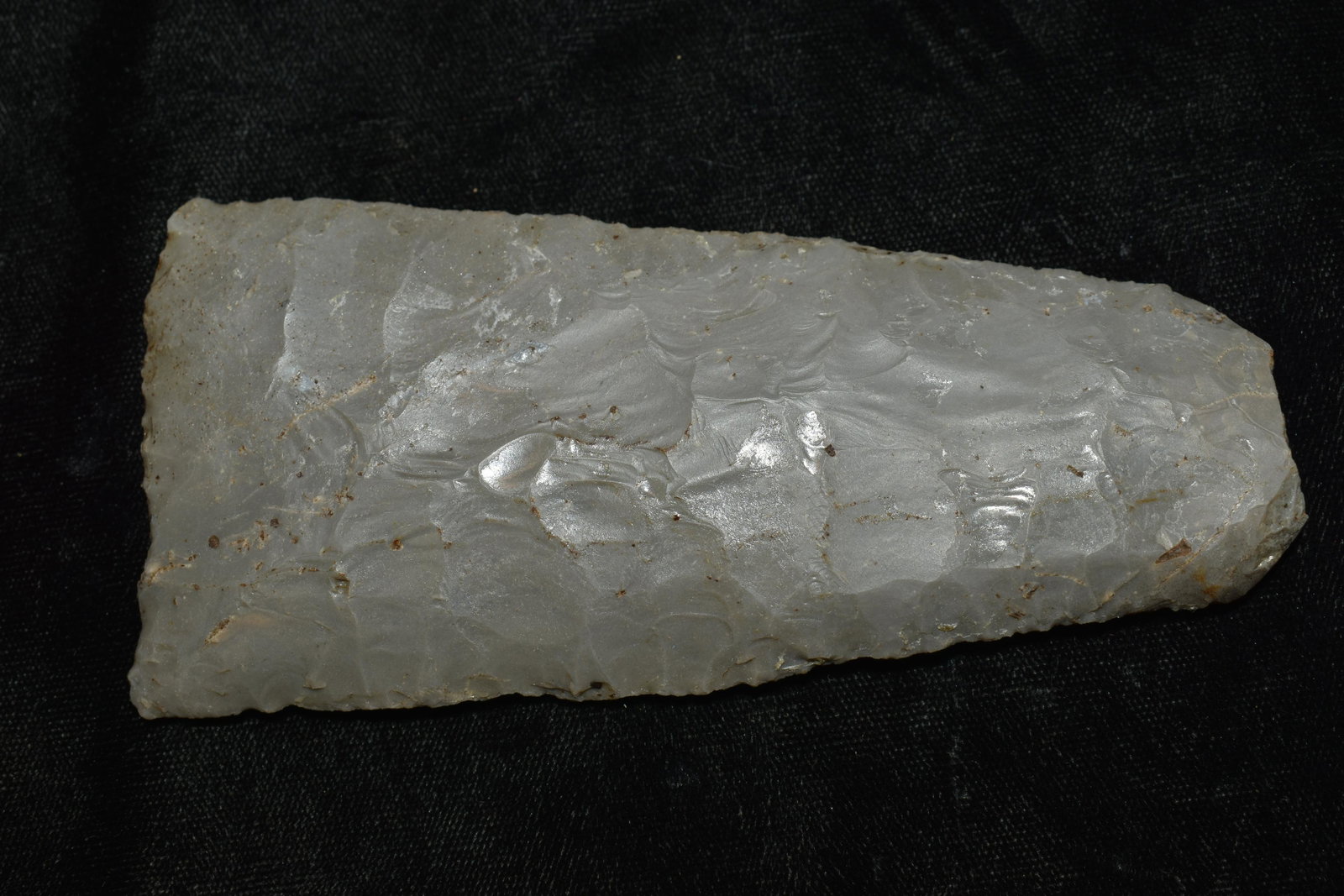 4 13/16" Phenomenal Choteau Clear Fork Gouge found in West Central Missouri: 4 13/16" Phenomenal Choteau Clear Fork Gouge found in West Central Missouri. Ex Steve Manos Collection