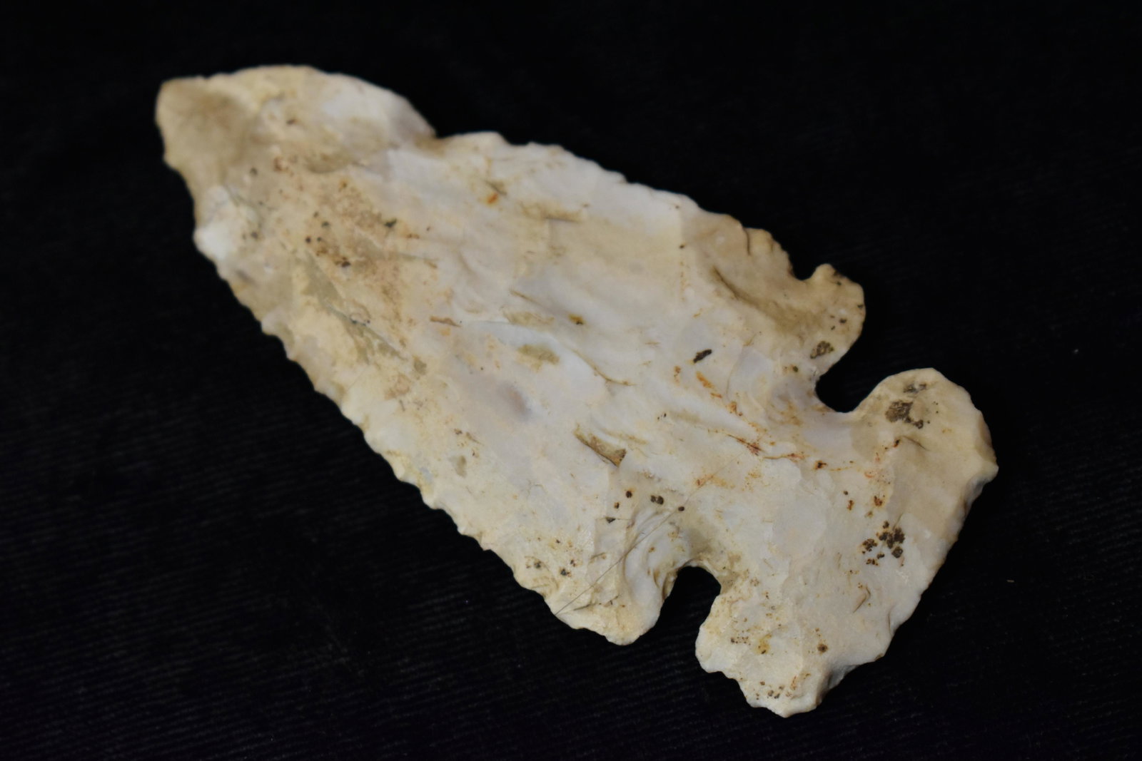 3 1/8" Thebes found in Franklin County, IN. Ex Jeff Gower Collection: 3 1/8" Thebes found in Franklin County, IN. Ex Jeff Gower Collection
