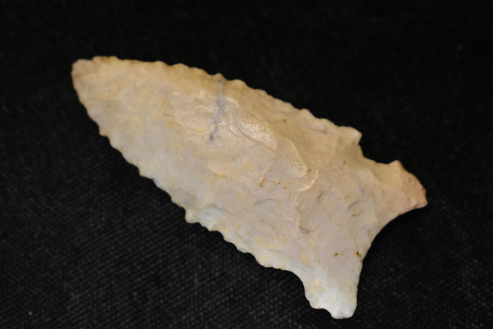 2" Finely Made Graham Cave found in Eastern Missouri .  Ryan Keele COA.  Ex Steve Manos Collection (1 of 6)