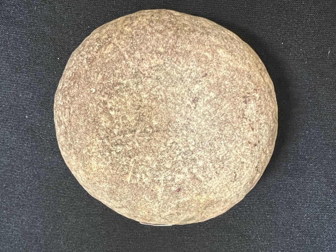 Discoidal 3 3/8" Diameter Found in Greene Co. Illinois. (1 of 6)