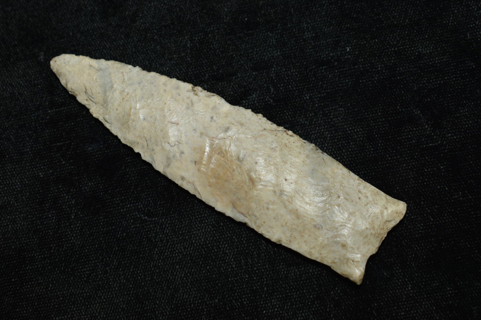 3 1/2" Pike County Arrowhead found in Saline Co, Mo by Keith Phillip Keele COA (1 of 8)