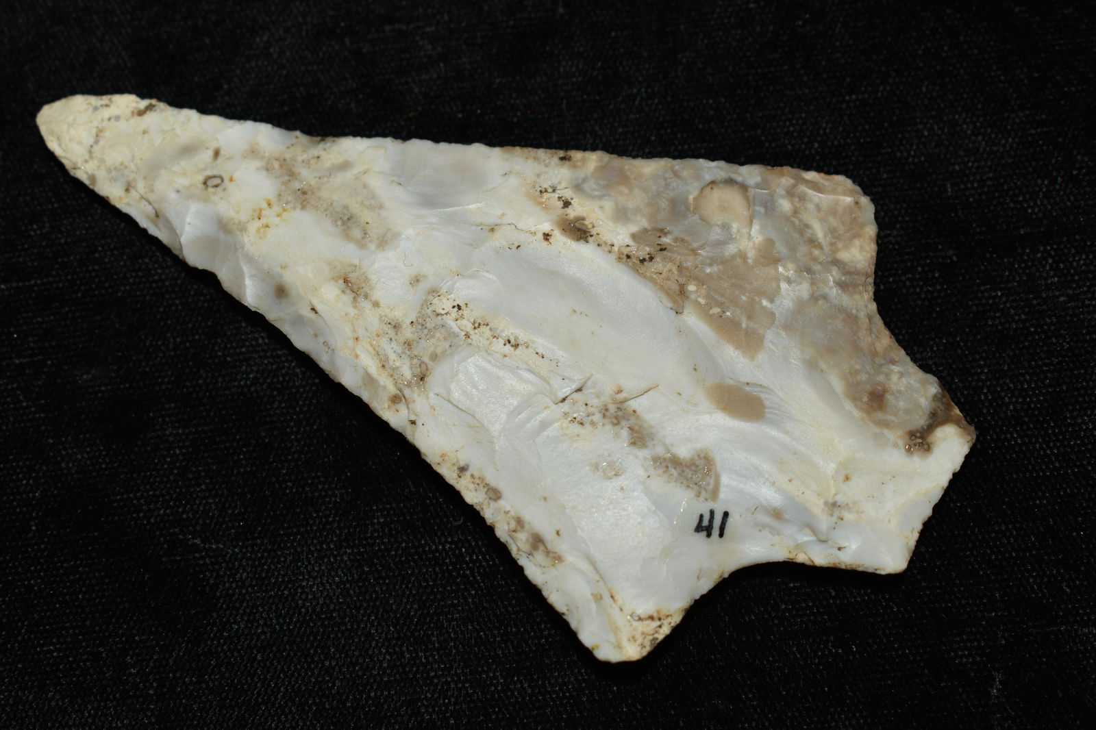 4 1/8" Ouststanding Dickson found in Franklin Co, Mo Ex Orville Muir COA x2 (1 of 9)