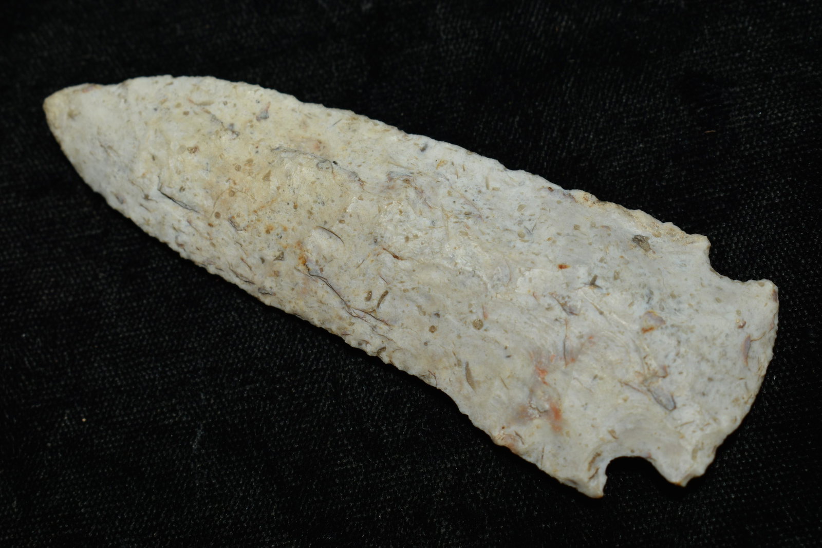 3 9/16" Stillwell found in Central IL. Ex Steve Manos Collection Keele COA: 3 9/16" Stillwell found in Central IL. Ex Steve Manos Collection. Ryan Keele COA. Has serrated cutting edgers.