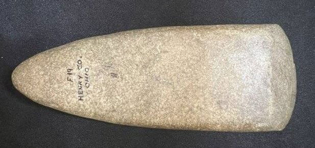7 1/2" Adz W/COA Found in Henry Co. Ohio.  2 13/16" wide and comes with a Roy Motley COA. (1 of 7)