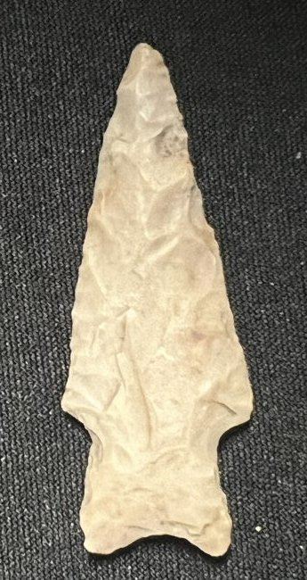 2 9/16"Pendernales Found in Texas Ex:Ben Winchester South Fort Museum in Hannibal.: Found in Texas Ex:Ben Winchester South Fort Museum in Hannibal.