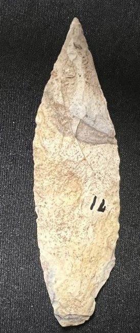 4 7/8" Sedalia Arrowhead Found by Bill Kaiser in Marion Co. Missouri. (1 of 4)