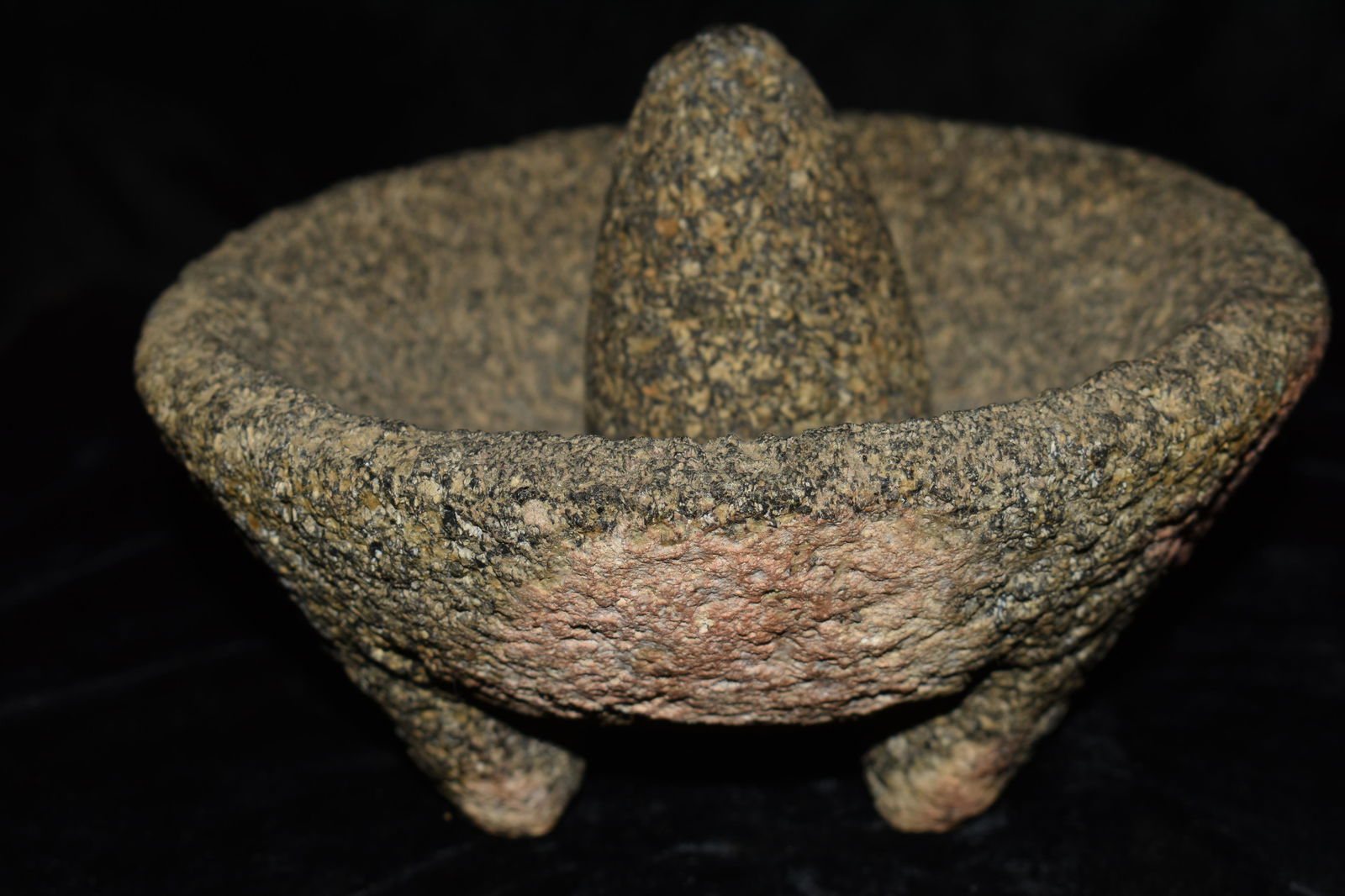 Stone Molcajete Mortar And Pestle (1 of 4)