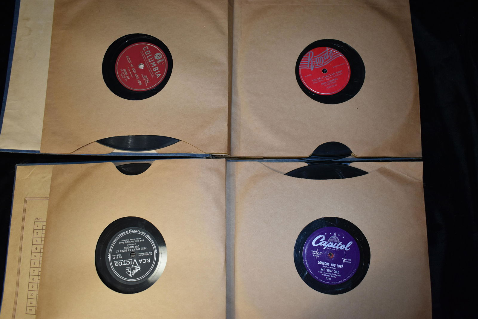 22 Records from the 1930's to 1950's (10") (1 of 7)
