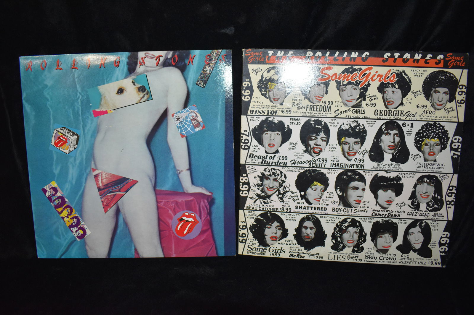 ROLLING STONES 2 Albums Undercover 1983 & Some Girls 1978 (1 of 6)