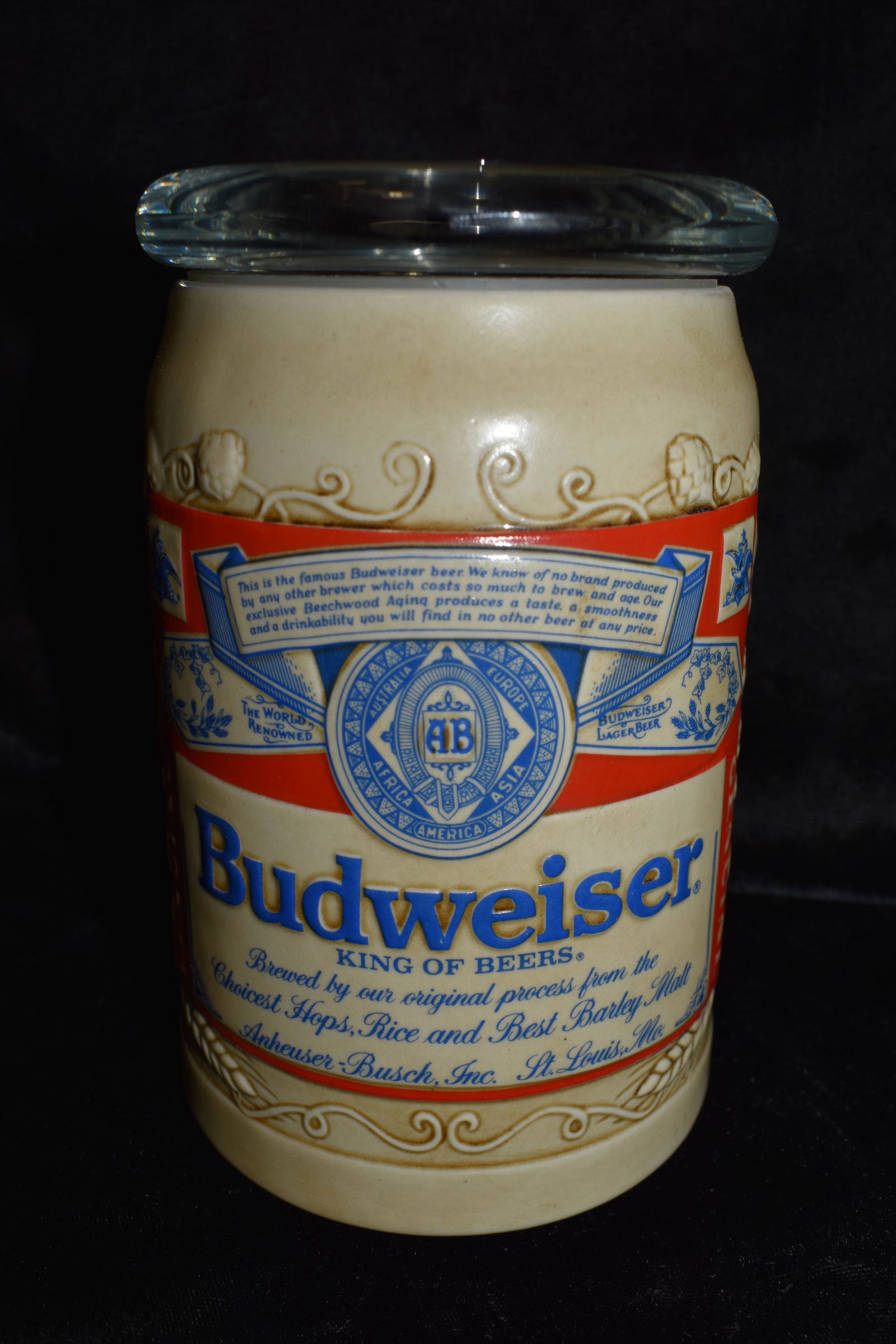 Vintage 1980 Budweiser Beer Stein (1 of 6)